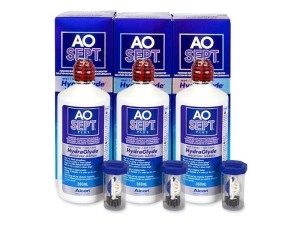 AOSEPT PLUS con Hydraglyde 3 x 360 ml