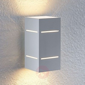 Lindby Sita lampa ścienna z aluminium, biała