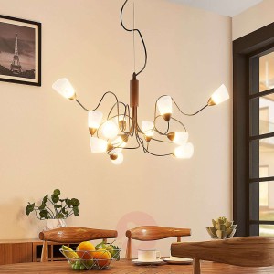 Zabawna lampa wisząca LED Hannes