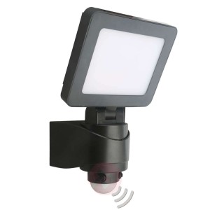 Jasny reflektor zewnętrzny LED Nebraska, czujnik