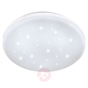 Lampa sufitowa LED Frania-S efekt kryształu Ø33 cm
