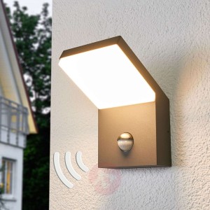 Yolena – kinkiet zewnętrzny LED z czujnikiem