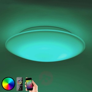 Q-Arktis lampa sufitowa LED, z pilotem