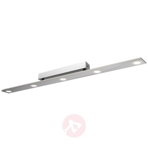 podłużna lampa sufitowa LED Pano, metal