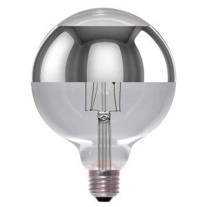 Żarówka globe kulista LED G125 E27 8W ściemniana
