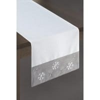 Bieżnik stołowy Margin Grey 33x140 cm