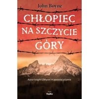 Chłopiec na szczycie góry