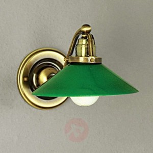 Zielona lampa ścienna VERDINA