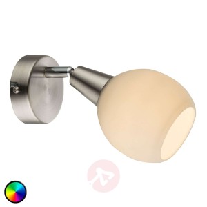Nowoczesny reflektor ścienny LED Kaiden z RGB