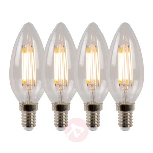 Żarówka świeca LED E14 4W 2 700 K ściemniana 4szt.