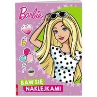 Barbie Baw się naklejkami
