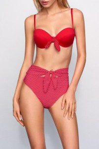 DWUCZĘŚCIOWY KOSTIUM KĄPIELOWY W GROSZKI LA PALMA 2