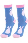 Skarpetki damskie wielkanocne sc funny rabbit