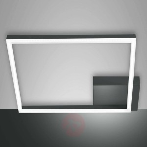 Lampa sufitowa LED Bard, 42x42, antracyt