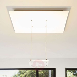 Marlou - biała lampa sufitowa LED, pośrednia