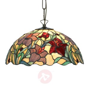 Piękna lampa wisząca Athina w stylu Tiffany