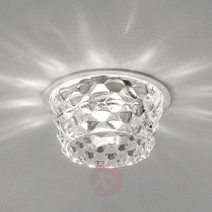 Szklana sufitowa oprawa wpuszczana LED Fedora