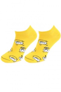 Niskie skarpetki męskie Footies Smile