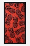 Poupee prostokątny ręcznik plażowy Ananas