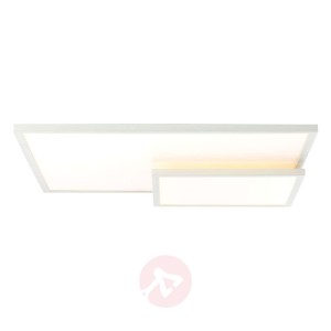 Lampa sufitowa LED Bility prostokątna, biała ramka