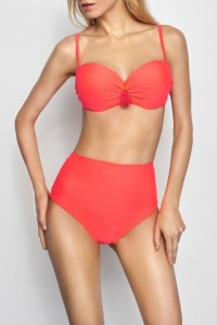 Wysokie figi kąpielowe Bahamas 2 coral