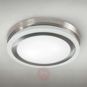 Okrągła lampa sufitowa RING 9115 43 cm stal