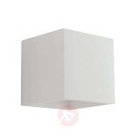 Lampa ścienna Rubik z gipsu