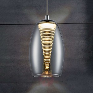 Lampa wisząca LED Nébula, 1-punktowa
