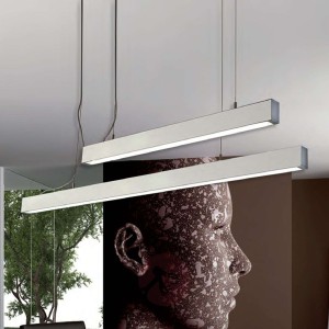 Prostoliniowa lampa wisząca SIN, długość 89,8 cm