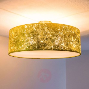 Pokryta szlagmetalem lampa sufitowa AURA