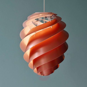 LE KLINT Swirl 2 Medium - lampa wisząca, miedź