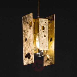Knikerboker Buchi lampa wisząca 11x11x23cm złoto