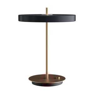 UMAGE lampa stołowa LED Asteria table USB antracyt