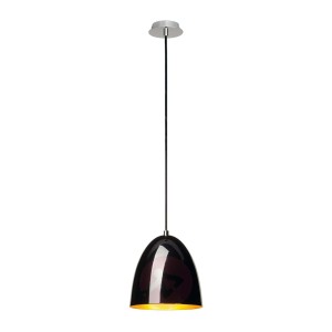 SLV Para Cone 20 lampa wisząca czarny/złoty