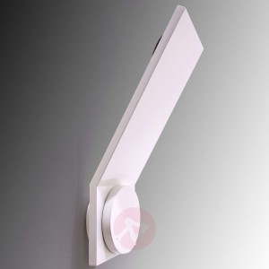 Pośrednio świecący kinkiet LED Obtuso, biały