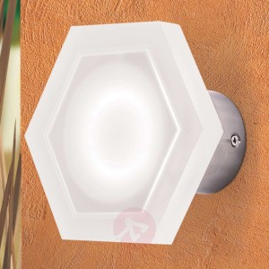 Sześciokątna lampa ścienna LED JENNI