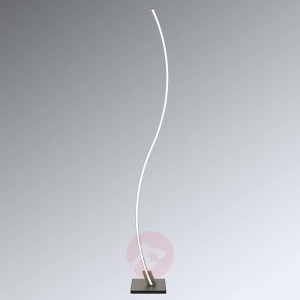 Subtelna lampa stojąca LED Swing z pilotem