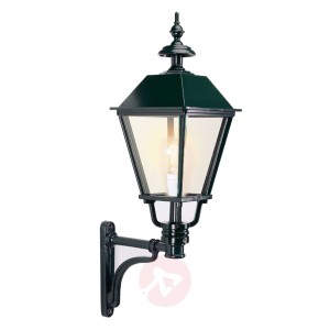 Klasyczna lampa ścienna zewnętrzna Eemnes, czarna