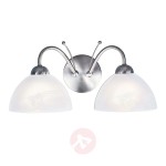 Dwupunktowa lampa ścienna MILANESE