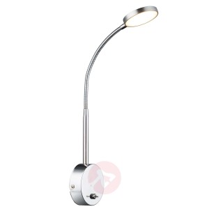 Aluminiowa lampa ścienna Serin z LED