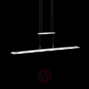 Nala - ściemniana lampa wisząca LED nikiel