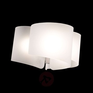Efektowna lampa sufitowa Papiro satynowa