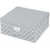 Pudełko z pokrywką do przechowywania Hoop Grey M