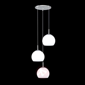 Lampa wisząca Bolero, 3-punktowa, okrągła