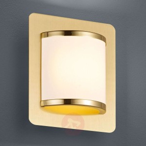 Kinkiet LED Agento mosiądz matowy