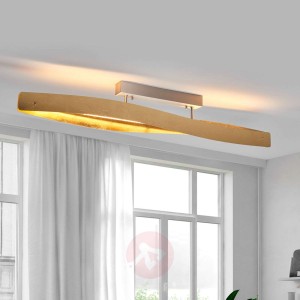 Elegancka lampa sufitowa LED, płatki metaliczne