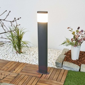 Słupek ogrodowy LED Marius, ciemnoszary
