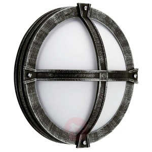 Lampa ścienna w stylu dworkowym Agneß czarna