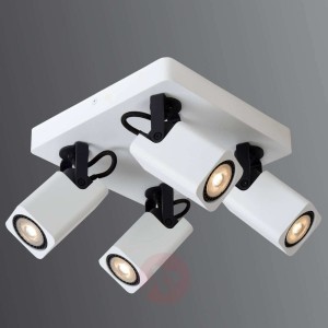 4-punktowa lampa sufitowa LED Roax