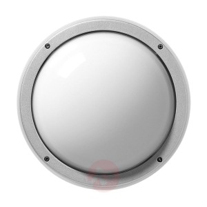 Lampa ścienna Eko+26 Detek HF E27 czujnik biała